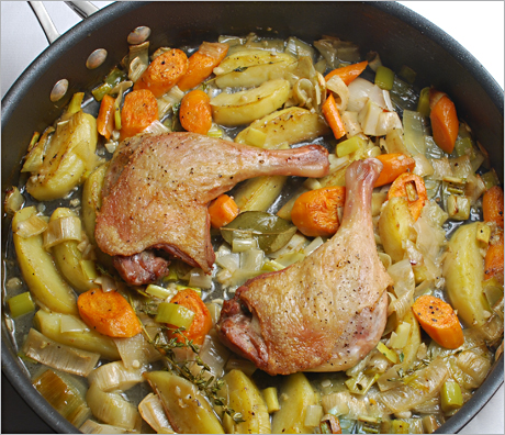Braised Duck Legs